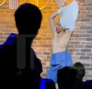 Natasha Leggero Instagram - bert took his shirt off so i did too. improv said not to post but tmz already did so f it. Should female comics be able to do the same things as male comics? Because ive also been thinking about trying to fuck my opener