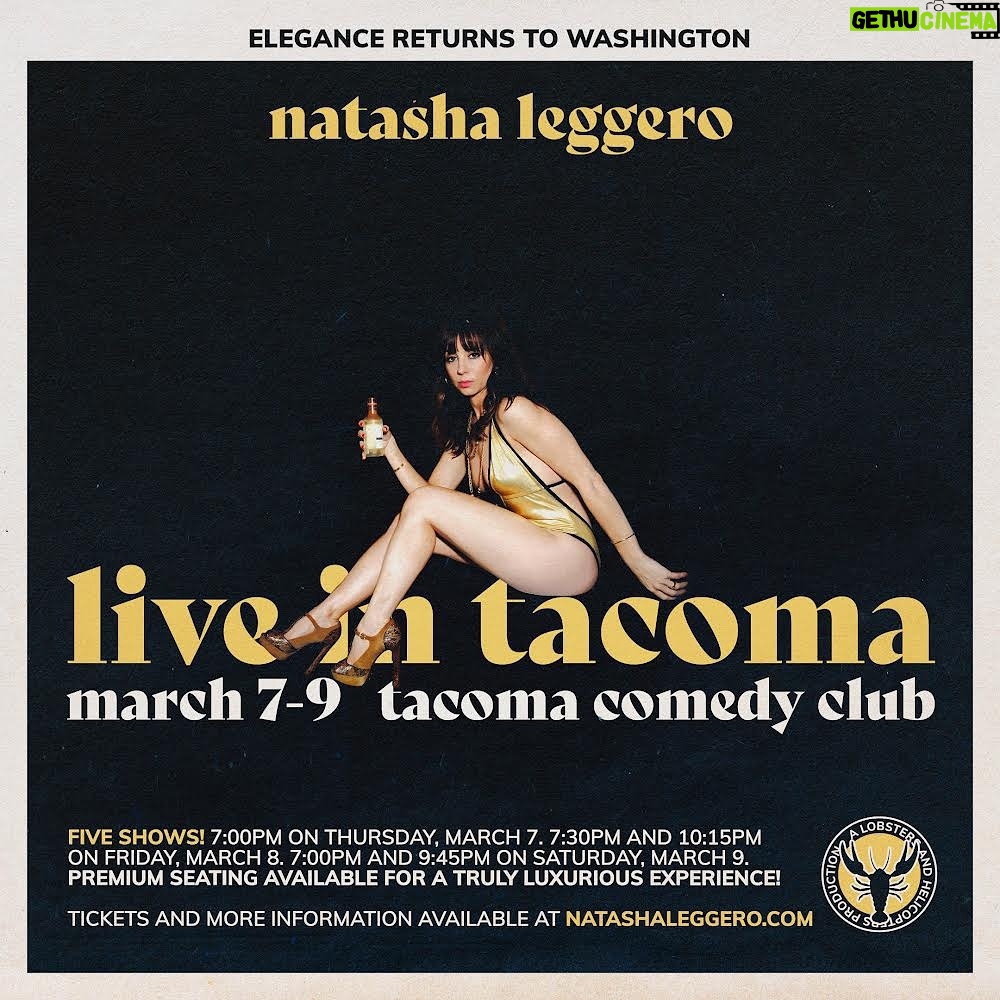 Natasha Leggero Instagram - Tacoma! @tacomacomedyclub