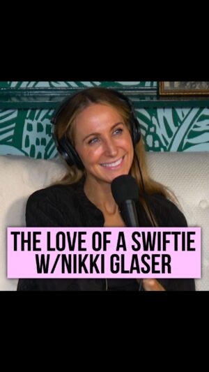 Natasha Leggero Instagram - The Love Of A Swiftie • ICYMI this week’s episode with @nikkiglaser is live now on YouTube or wherever you get podcasts!