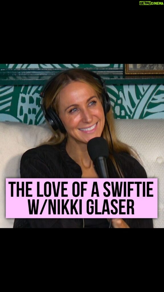 Natasha Leggero Instagram - The Love Of A Swiftie • ICYMI this week’s episode with @nikkiglaser is live now on YouTube or wherever you get podcasts!