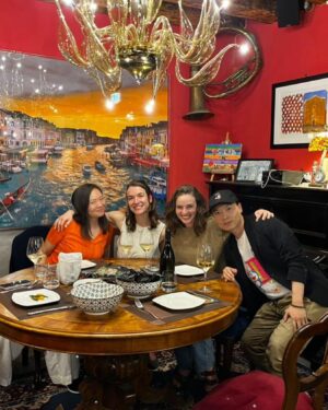 Nathalia Ramos Instagram - What a week - my “office” was a 20th century Venetian Palazzo overlooking the Venice skyline. I interviewed a few heroes of mine, rode around in motoscafi, ate pasta, drank Bellinis, and launched BI Europe with the best colleagues anyone could ask for! So so happy and grateful. 🤩🤩🤩