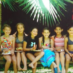 Nathalia Ramos Instagram - These kids SHOWED UP ⭐️ 

Still beaming from this weekend. We’ve celebrated every milestone since we were kids, and now our kids get to be part of the memories too. @rachel.a.stein @airbrownie23 thank you for including us in your special day. It was perfect in every way 💕💕💕