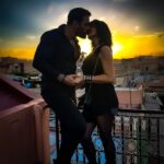 Nathalie Andreani Instagram - « Ils vécurent heureux et ….…. » ✍🏼🤔 Je te laisse écrire la suite en commentaire!!! 🤭📝 * Je mettrai la meilleure suite en légende de cette photo!!!😉👌 Étonnez moi…. 😜🔥 🐨💘 @nathalie_andreani_lavilla2 #Nathaliegabano #Love #couplegoals #holidays #marrakech