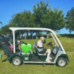 Natsumi Okamoto Instagram - ⛳️💚🐧 先日、 ゴルフいってきました~ お父さんと、いとこ親子と☻ マンシングの可愛いウェア沢山きれて気分あがった~ほんとに楽しい1日だった☺︎