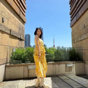Natsumi Okamoto Instagram - オテンキ🌞🍐🌴🗼