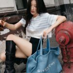 Nattamon Chokejindachai Instagram - @givenchy #GivenchyPlage 🩻 are you down to be, a distraction baby?