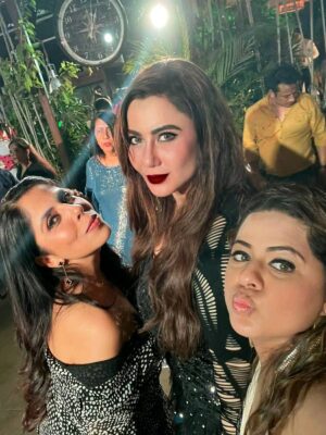 Nausheen Ali Sardar Instagram - #aboutlastnight #HAPPYBIRTHDAY @rohitkverma 🥳