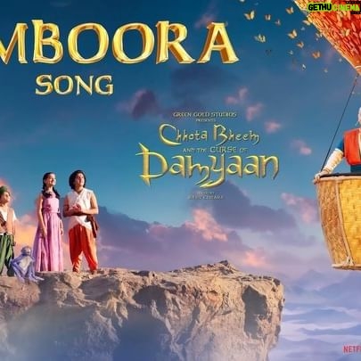 Navneet Kaur Dhillon Instagram - The magical #Jamboora is here to turn your fantasies into reality 🪄 #ChhotaBheemAndTheCurseofDamyaan hitting the screens near you on May 31st ✨ #CBCODonMay31 #ChhotaBheem @chhotabheem @greengoldtv @rajivchilaka @meghacgreengold @anupampkher castingchhabra @mukeshchhabracc @srinivaschilakalapudi @bharathlaxmipati @sukhwindersinghofficial @yagyabhasin @makaranddeshpandeofficial @missdhillon @raghavsachar @iamaashriyamishra @vijaybinni @dopsuryaa @shajichoudhary @swarnapandey12 @advik_jaiswal_04 @twolittlechamps @isanjaybishnoi @chandrashekhardutta @ariyanaglory @kabir_sajid_2009 @surbhitiwari9 @akkiakshita @kaizy2020 @sravan93 @bhanu_choreographer @pruthvi_action @junaid.editor @sd_junaid @ufomoviez @cinepolisindia