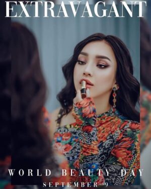 Nay Chi Oo Instagram - 💄World Beauty Day 💋#worldbeautyday #naychioo #beautybynaychi #lipstick