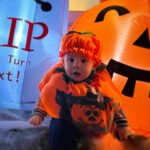 Naydelin Navarrete Instagram - trick or treat? 👻🎃🕯 Por favor díganme q opinan de la ultima foto? #happyhalloween #anabelle #pumpkin #family