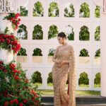 Nazifa Tushi Instagram - What a joy it is to be wrapped around in a sharee… “ only made in Bangladesh”❤️ Makeover by @liasbeautybox Attire @safiya_sathi 📷 Fojle Rabbi