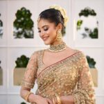 Nazifa Tushi Instagram - What a joy it is to be wrapped around in a sharee… “ only made in Bangladesh”❤️ Makeover by @liasbeautybox Attire @safiya_sathi 📷 Fojle Rabbi
