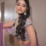 Nazifa Tushi Instagram - 💜💜💜 Thanks @studio.ombre @pinkypeya @naziba.naushin @festivibe.official 💜