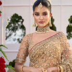 Nazifa Tushi Instagram - What a joy it is to be wrapped around in a sharee… “ only made in Bangladesh”❤️ Makeover by @liasbeautybox Attire @safiya_sathi 📷 Fojle Rabbi
