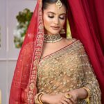 Nazifa Tushi Instagram - What a joy it is to be wrapped around in a sharee… “ only made in Bangladesh”❤️ Makeover by @liasbeautybox Attire @safiya_sathi 📷 Fojle Rabbi