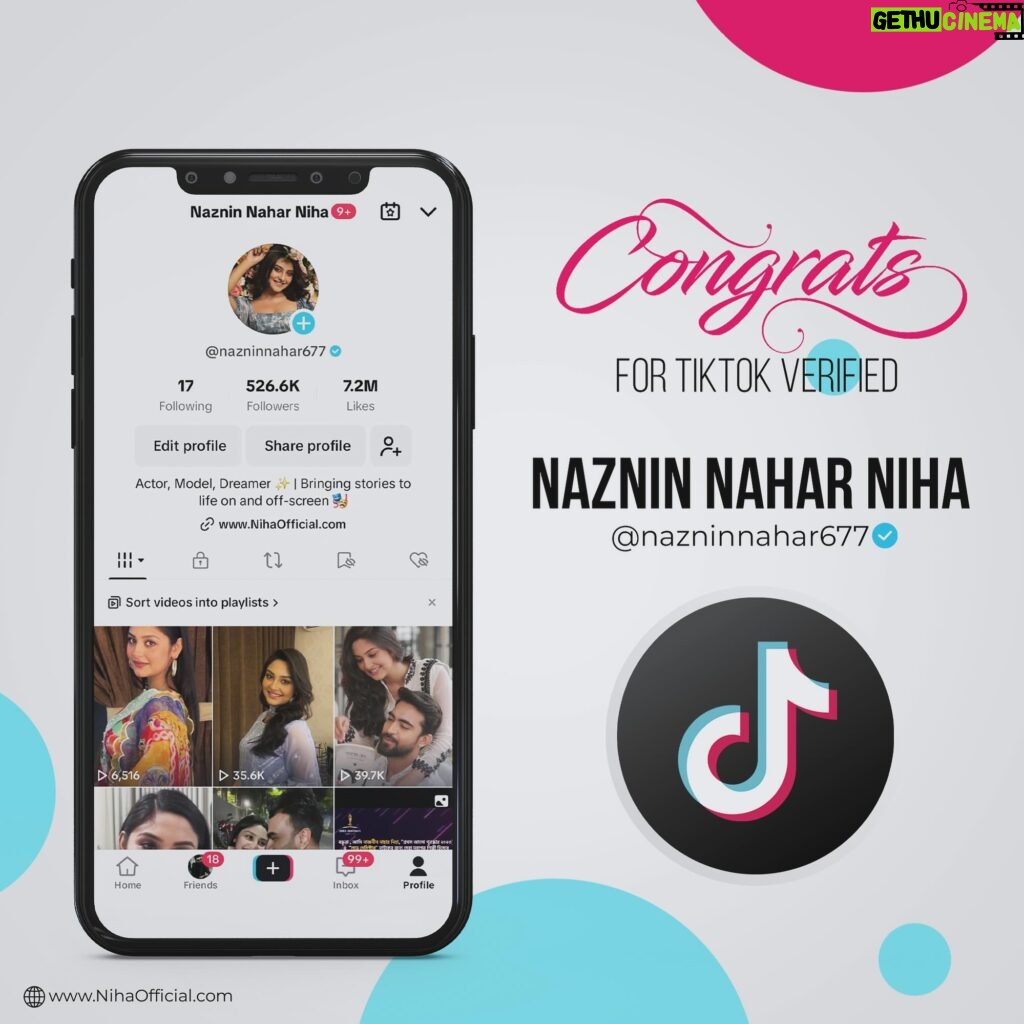 Naznin Nahar Niha Instagram - Follow Me On TikTok 👇 https://www.tiktok.com/@nazninnahar677