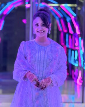 Naznin Nahar Niha Instagram - ঈদ মোবারক 🩶