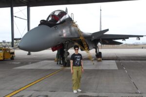 Neeti Palta Instagram - People pose with cars and bikes, but this is how I roll. 
.
(Posted with permission)
#iaf #indianairforce🇮🇳 #jaihind🇮🇳