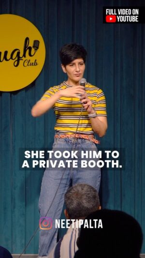 Neeti Palta Instagram - Behind the scenes of a lap dance.
.
.
.
#stripclublife #stripclub #lapdance #neetipalta #neetipaltacomedy