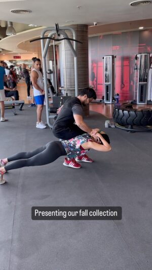 Neeti Palta Instagram - The fall collection - gym version. 
.
.
.
#trendingreels #gymtrend #trendingchallenge #trendingvideos #gymchallenge