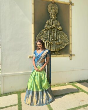 Neha Deshpande Instagram - A bit of Telugu Ammayi 💕
