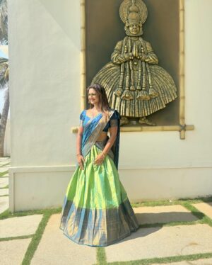 Neha Deshpande Instagram - A bit of Telugu Ammayi 💕