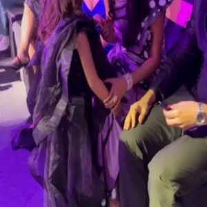 Neha Solanki Instagram - Behind the scenes of stardom: Kairi and Titli, sharing secrets and smiles at the StarPlus Awards. 📸✨

@nehasolankioffl 
@avinash_world 
@vrihikodvara.official 

#starparivarawards2023 #celebrity #titli #kairi #imliestarplus #starplus #nehasolanki #vrihikodvara