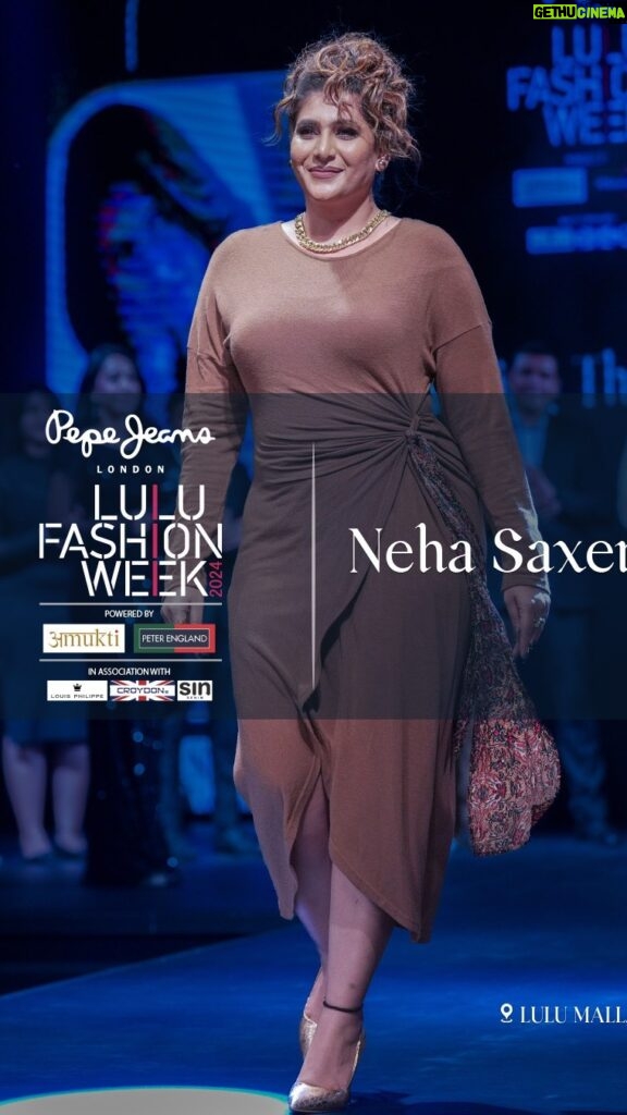 Neha Saxena Instagram - Neha Saxena, the embodiment of Indian grace and allure, stole the spotlight at LuLu Fashion Week 2024 in a mesmerizing showcase at LuLu Mall, Bengaluru, leaving the audience spellbound with her undeniable charisma and effortless style Pepe Jeans presents LuLu Fashion Week 2024, powered by Amukti and Peter England, in association with Louis Philippe, Croydon UK and Sin Denims. 📍LuLu Mall Bengaluru 📆 May 10–12