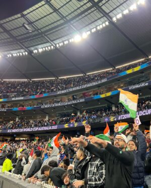 Neroli Meadows Instagram - One of the great nights in world cricket. That knock was one of the finest we’ll see, given the pressure of the occasion. 

So grateful to @virat.kohli for being so generous with his time on @starsportsindia. I feel lucky to have witnessed so many of his magical performances down under... The twin tons in Adelaide has always been my favourite but last night may have just topped it. Those two 6s off the last two balls of the 19th over were next level - it’s Kohli’s World… we’re just living in it!!

#VisitMelbourne