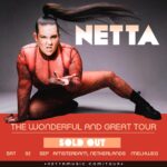 Netta Instagram – The WONDERFUL & GREAT TOUR is just around the corner and Amsterdam is SOLD OUT !! Link in bio to snag your tickets for the rest of these wonderful and great shows. 💕💕💕Can’t wait to see all of your gorgeous faces and sing our lungs out !!!