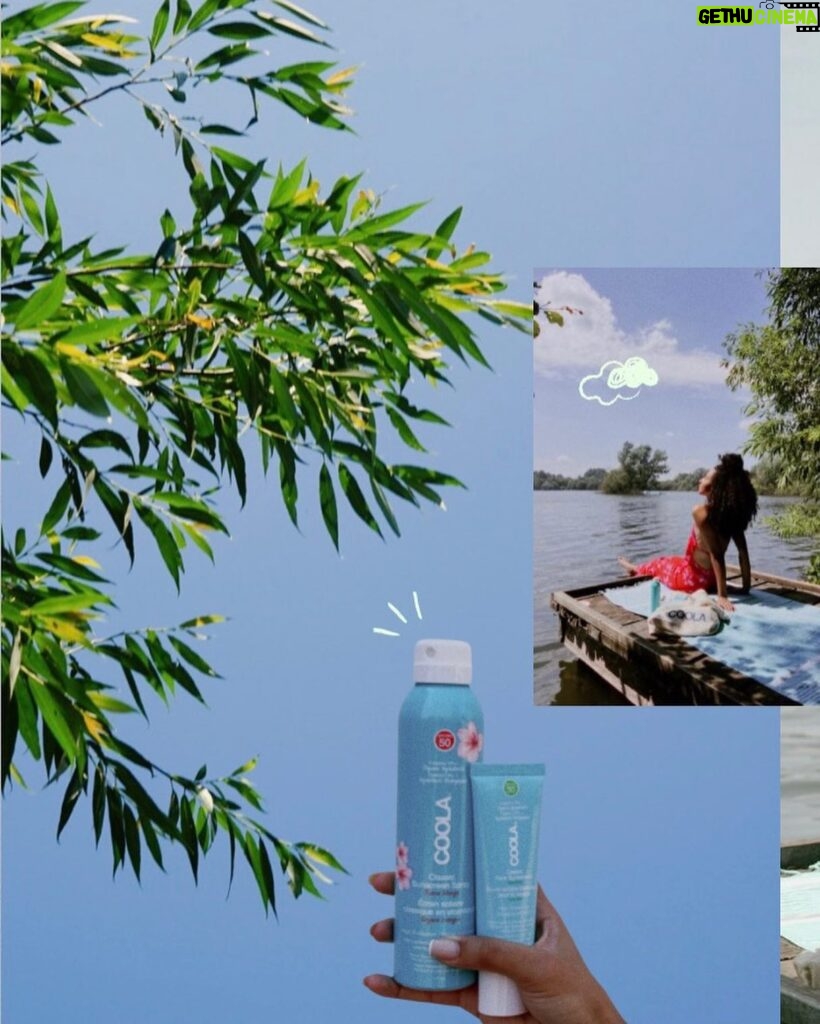 Nia Pettitt Instagram - #Ad | Any time that I am around nature I am at peace. It's like an instant reset to pause and be still. As I grow I appreciate stillness more than ever to realign with myself. I love using the SPF body spray by @Coola because I can top it up easily with no mess or fuss during the day. It smells incredible and leaves an instant glow. #Suncare