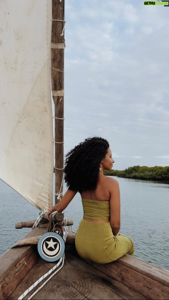 Nia Pettitt Instagram - Lamu. You are peace, you are art, you are beautiful and you are captivating. This is one of the most magical places my soul has visited and it’s only my first day. Thank you to @jannahlamu for hosting me on this incredible Dhow experience. #giftedService 🖤