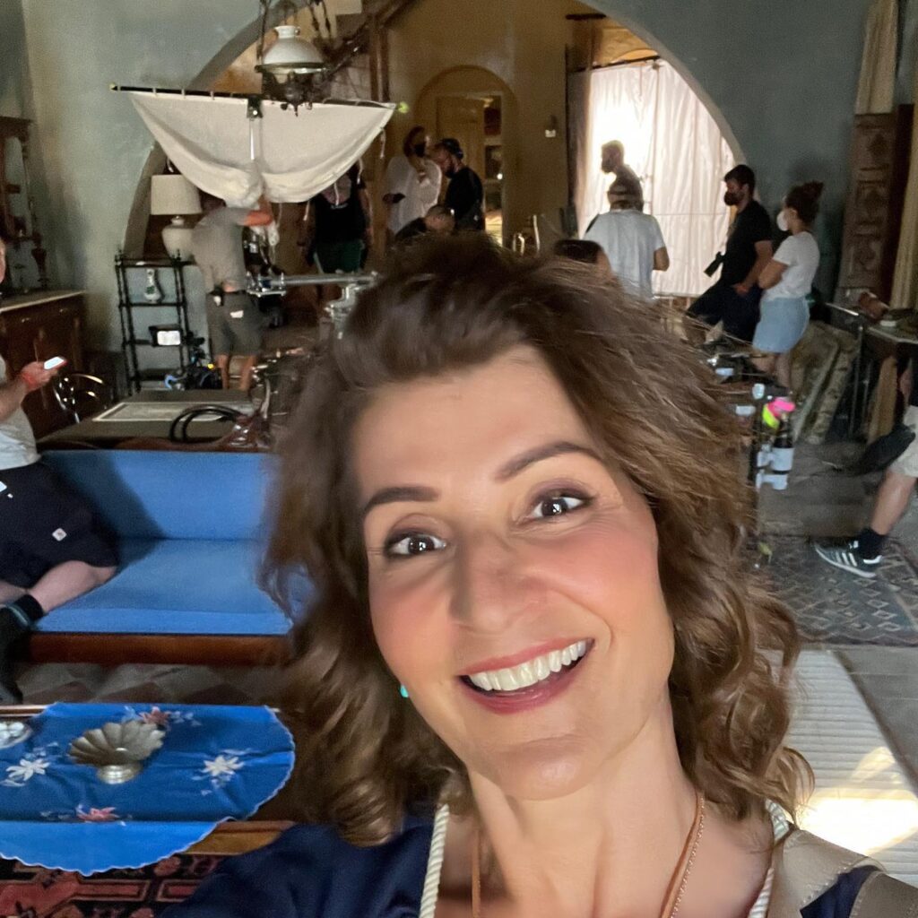 Nia Vardalos Instagram - Directing a film I wrote and acted in with the uninvited cast/crew member named Covid McEffYou was a challenge… but releasing it during two strikes was a punch in the face no one who worked on this film deserved. There are so many heroes I wanted to talk about on the canceled press tour: from the astonishing crew to the splendid cast to the Greek tax credit to our supportive studio execs, financiers, talented musicians, composers, songwriters, resilient producers and… all the unemployed people who waited alongside us through two strikes to go back to work! 2022&2023 are behind us, let’s move on and create art. We have a lot to grieve worldwide and a lot to be thankful for. I choose gratitude and optimism for 2024. Be kind. ♥️🇬🇷♥️