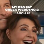 Nia Vardalos Instagram – Here we come! @mbfgreekwedding 3 will be on @primevideo on March 12, which to be candid is a somber day in our family. We lost our dad Constantine Vardalos March 12, 2020, right before the world shut down. A short time later, we lost our movie dad Michael Constantine. I wrote this script to celebrate them!! It’s dedicated to all our dads, all our parents, all our cousins, our siblings, our friends and families of all different ethnic and racial backgrounds. Because in the end, we are all fruit. 🍎 🍊