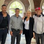 Nicky Whelan Instagram - In great company this last month. I love being on the road🎬I adore this cast and crew ❤️Didn’t want this one to end😔Thankyou to my long time friend and badass director @rajajcollinss 🎥🎞️🔥
