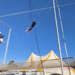 Nicky Whelan Instagram – How are you starting your 2024? Can I suggest heading down to the Mornington peninsula catching the incredible @silverscircus followed by private lesson on the trapeze with @the.fly.factory ! Everything you want is on the other side of fear. Fuck yes to everything let’s go #summerloving #Australia 👊🏼🇦🇺🫣