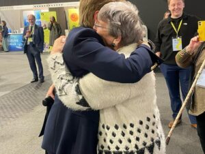 Nicola Sturgeon Instagram - Today was a very different SNP conference experience to the one I’ve been used to for many years…but it was so lovely to see so many old friends and to feel the love of what is and always will be my extended family (even if I couldn’t escape a media scrum in the process). My heart will always belong to @thesnp💛💛💛