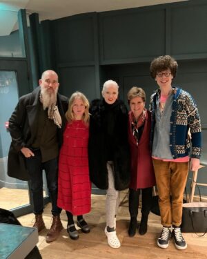 Nicola Sturgeon Instagram - Lovely to spend time last night talking music, poetry, books and politics with the legendary Shirley Manson @garbage with @ambushinc @michaelpedersenoyster and @holliepoetry - thanks to @blackgrapewinebar for delicious food.