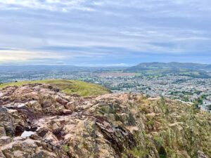 Nicola Sturgeon Instagram - It’s been a while, but an early morning hike up Arthur’s Seat, while blethering with a pal (when able to breathe!) never disappoints- good for the soul.

#edinburgh #arthursseat #hillwalkingscotland #hillwalking #walking