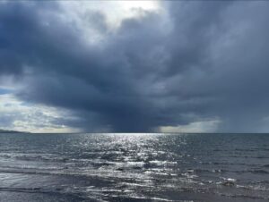 Nicola Sturgeon Instagram - Took a break from book-writing (!) for a Good Friday walk along Troon beach this afternoon. The vibe was quite Easter/resurrection at one point!! Beautifully atmospheric.