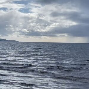 Nicola Sturgeon Instagram - Took a break from book-writing (!) for a Good Friday walk along Troon beach this afternoon. The vibe was quite Easter/resurrection at one point!! Beautifully atmospheric.