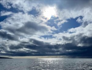 Nicola Sturgeon Instagram - Took a break from book-writing (!) for a Good Friday walk along Troon beach this afternoon. The vibe was quite Easter/resurrection at one point!! Beautifully atmospheric.