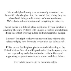 Nicola Thorp Instagram - @unfpa

https://www.unfpa.org/crisis-occupied-palestinian-territory?form=GazaAppeal