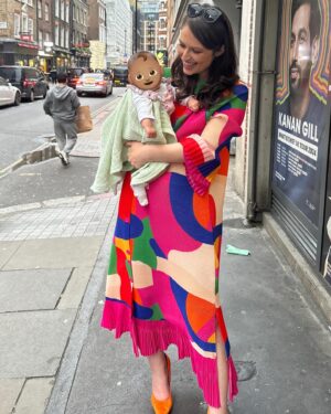 Nicola Thorp Instagram - Summer 
Baby’s first book launch #BothNotHalf
Two fossils at the NHM for Rainbow Honours 🌈
My style icon 
Chef/prison Mike @tastefilm 
Adventures of an emoji baby