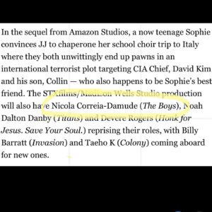 Nicola Correia Damude Instagram - So excited to be able to share! The #MySpyMovie Sequel is COMING!!! I had such an AMAZING time making @myspymovie with this Amazing team and I’m over the moon to be returning to these characters. Can’t wait for you to see what FBI Agent Christina is up to now. More info and BTS to come!❤️🎉 🎉  @davebautista @kenjeong @k.schaal @chloecolemanact @annafaris @mrcraigrobinson @flula @noahdanby #davebautista #kenjeong #annafaris #craigrobinson #actioncomedy @primevideo #primevideo