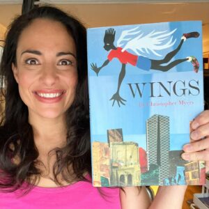 Nicola Correia Damude Instagram - 📚So Honoured to have been a part of #ReadAcrossAmerica2022 📚I felt great Pride and Emotion sharing the Beautiful and Important book #Wings with an incredible group of 3rd graders from California. Christopher Myers’ message of celebrating difference and embracing the Beauty of what makes us Unique is so powerful and resonant and a must read for all of us. Happy Reading!❤️ @kalyban #RAA  #DrSeuessDay @guestreaders