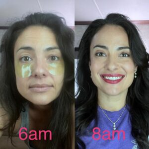 Nicola Correia Damude Instagram - Just a gentle reminder that the next time you see someone on TV and wish you looked like them…They don’t look like that either! It takes literal TEAMS of people at least 2 hours every day to make Actor’s look the way we do on Screen. In real life, I’m makeup free with spots, sun damage, blemishes and hair that is thin and frizzy and NOTHING TO BE ASHAMED OF! I’m a working Mom who could never in a million years have the time, skill, or quite frankly the desire,  to go out in the world looking like my characters. That’s not real life! TV, Movies, Magazines and Social Media are all PRETEND. We are the perfect versions of ourselves just the way we are. Never forget it!❤️❤️❤️ Second Photo: makeup: @muanicolepilon Hair: @samantha_1319 #MeasureYourPowerNotYourDressSize @shadowhunters #shadowhunters #lightwood #mamamaryse #measureyourpowernotyourdresssize @residentalien #residentalien @theboystv #theboys @farcrygame #lawandordertoronto @lawandorderto @skymedtvseries #skymed #makeupfreeselfie #makeup