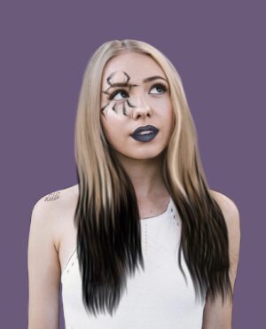 Nicole Alyse Nelson Instagram - Did someone say... October? 👻👽🧟‍♀️🧚🏻‍♂️🕸🌚
Thanks for this cute edit, Lilli!