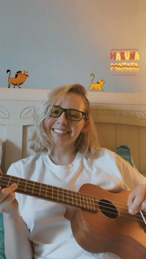 Nicole Alyse Nelson Instagram - 24 hours with a ukulele, guess you could call me an expert 🌺🎶🏝