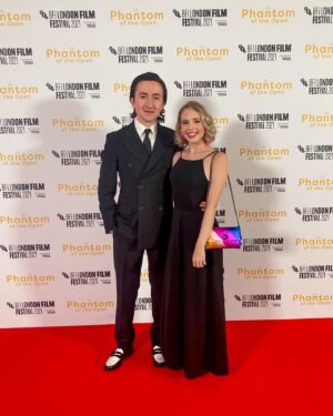 Nicole Alyse Nelson Instagram - Fun night celebrating the fantastic film @phantomofopen . Keep your eyes peeled for my boyfriend @jonahlees and his brother @christian_lees alongside Sally Hawkins and Mark Rylance in this heart warming inspirational true story.